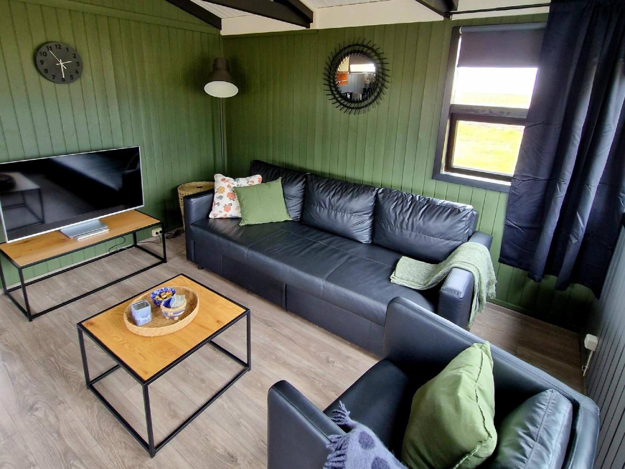Green Farm Stay With Private Hot Tub Хвольсведлюр Екстер'єр фото