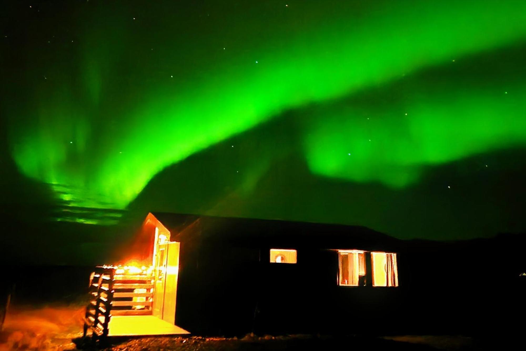 Green Farm Stay With Private Hot Tub Хвольсведлюр Екстер'єр фото
