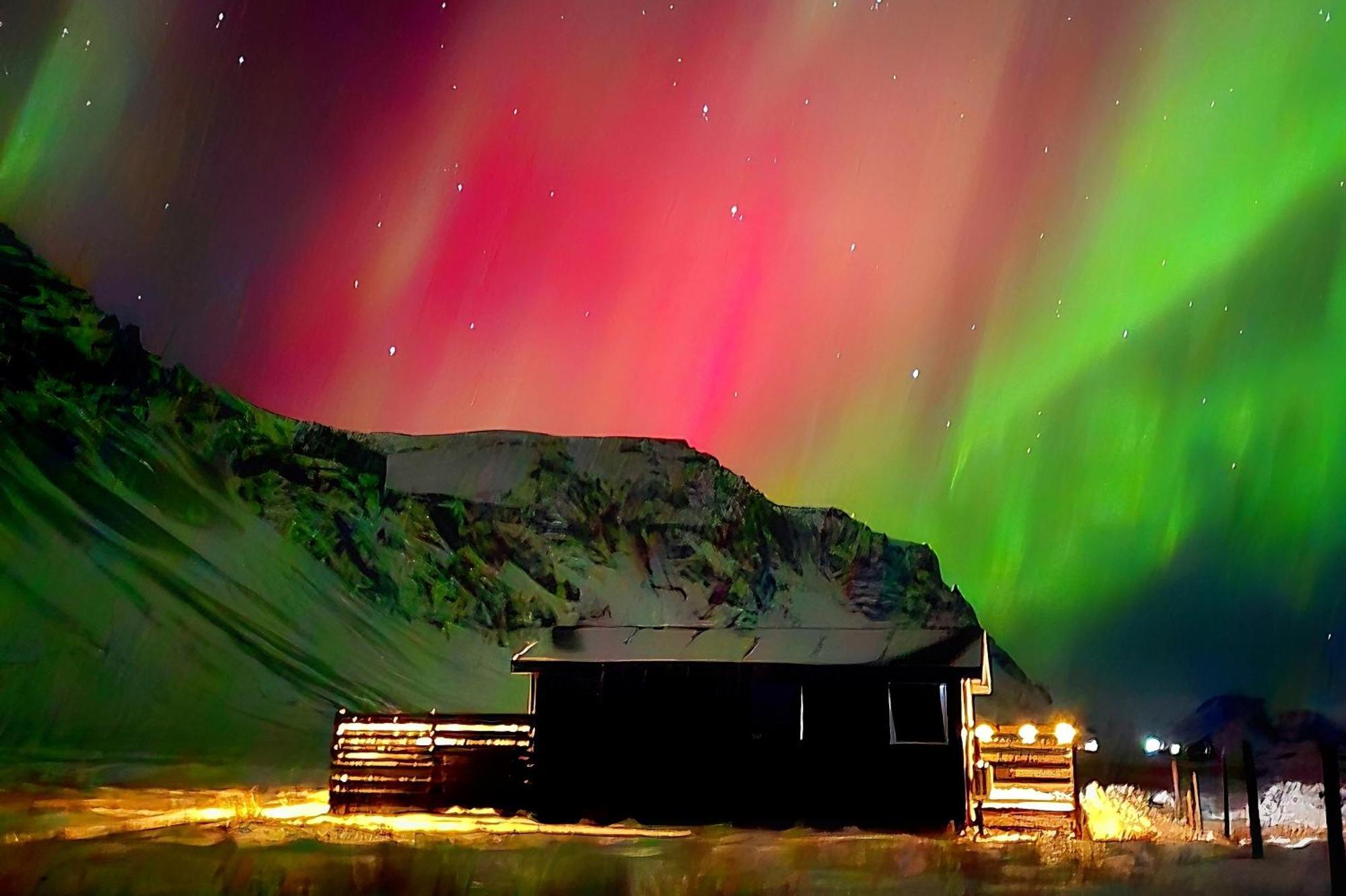 Green Farm Stay With Private Hot Tub Хвольсведлюр Екстер'єр фото